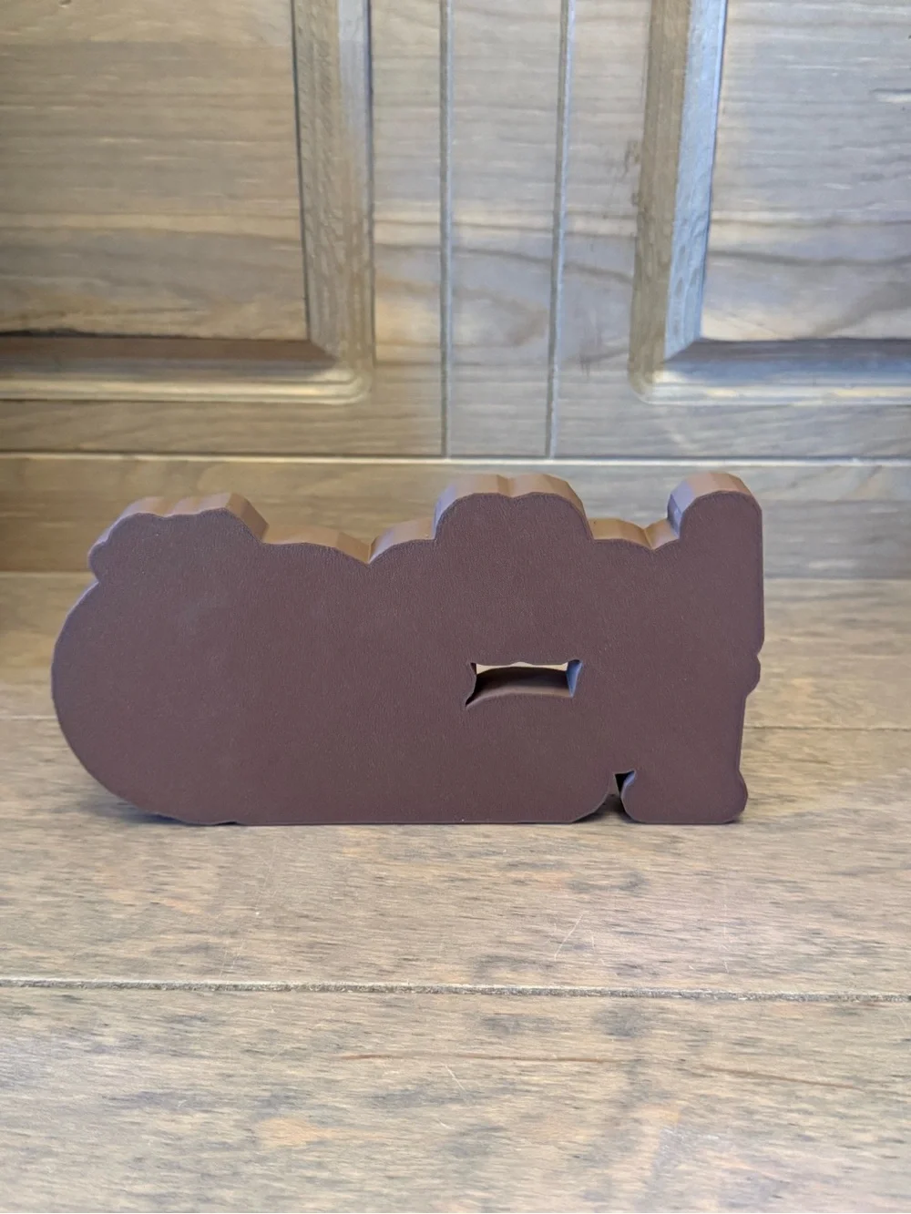 Hello Fall Pumpkin Table Decor Sign - Brown and Orange